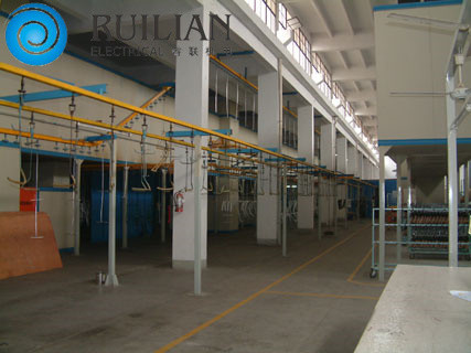 تعليق نقل رذاذ الطلاء خط إنتاج معدات الطلاء بالرش 120KW