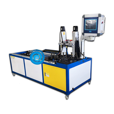 650 دورة في الدقيقة / دقيقة أنبوب الهواء زاوية آلة لحام شفة الحديد 20KVA