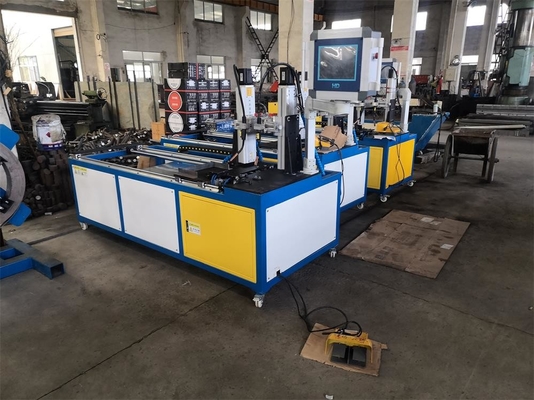 650 دورة في الدقيقة / دقيقة أنبوب الهواء زاوية آلة لحام شفة الحديد 20KVA
